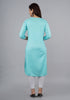 Designer Firozi Lace Work Kurti
